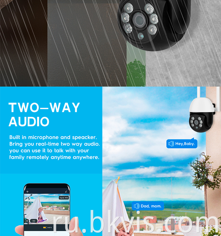 Two Way Audio Wifi Wireless Video Network Camera